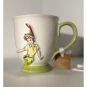 Rae Dunn Disney Peter Pan Mug Collectible Coffee Cup Brand New Christmas Gift
